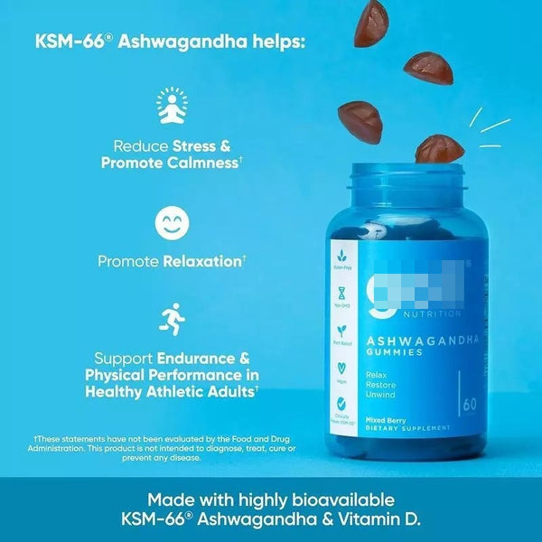 Ashwagandha KSM-66 Gummies