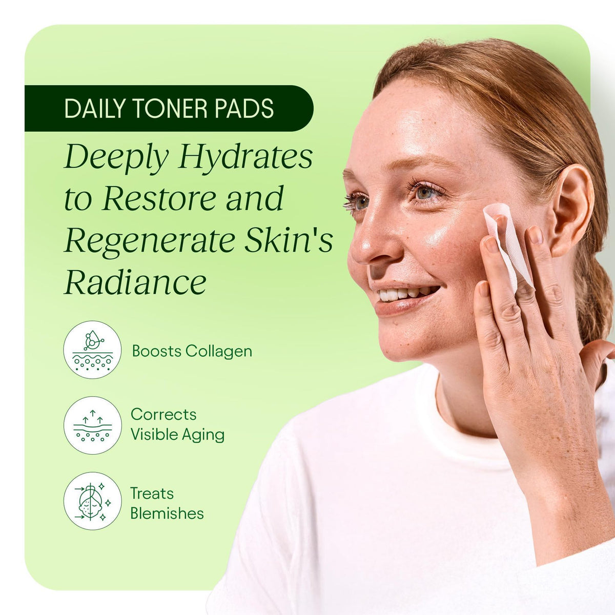 Centella Exfoliating Toner Pads