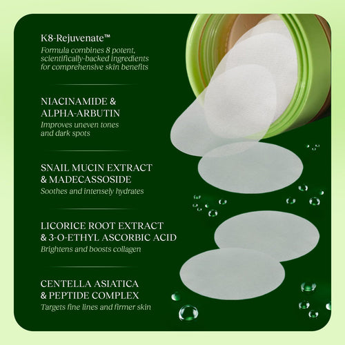 Centella Exfoliating Toner Pads