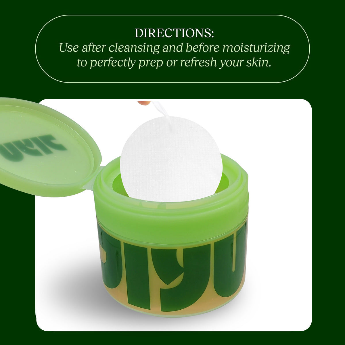 Centella Exfoliating Toner Pads