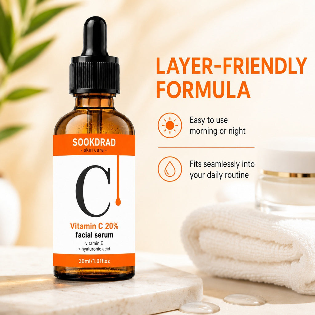 Vitamin C + HA Facial Serum