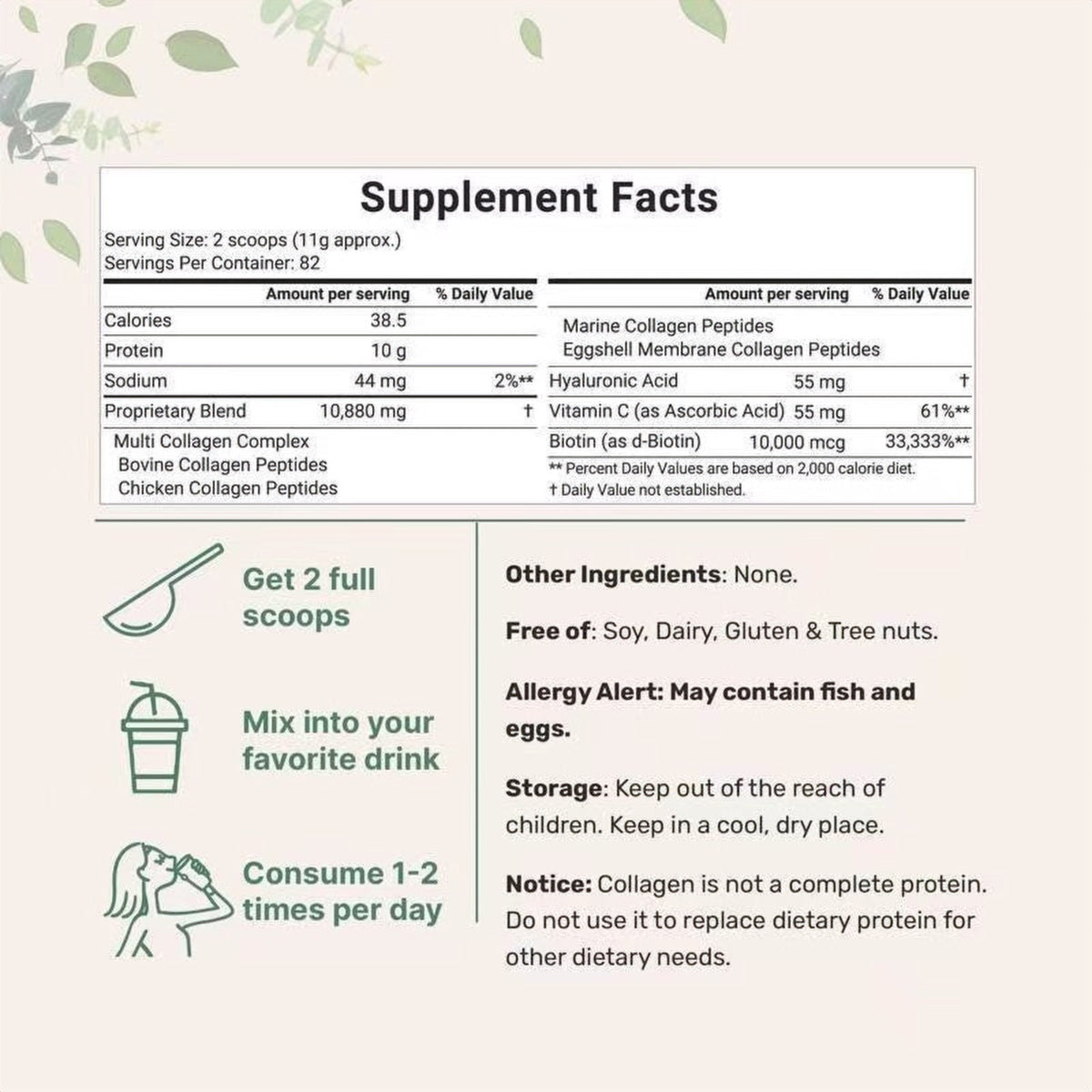 Collagen Peptide Powder