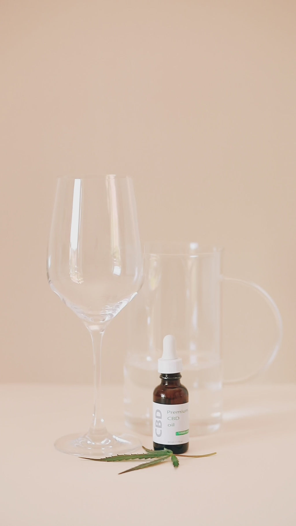 Lymphatic Drainage Drops — in use