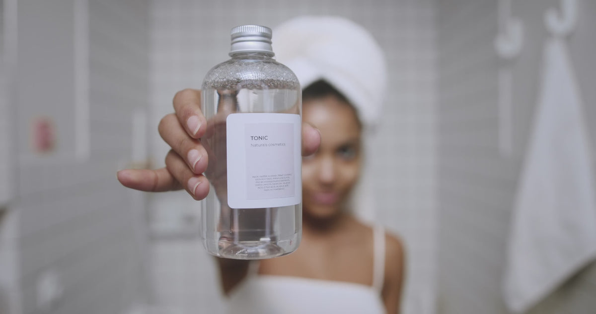 Centella Exfoliating Toner Pads — in use