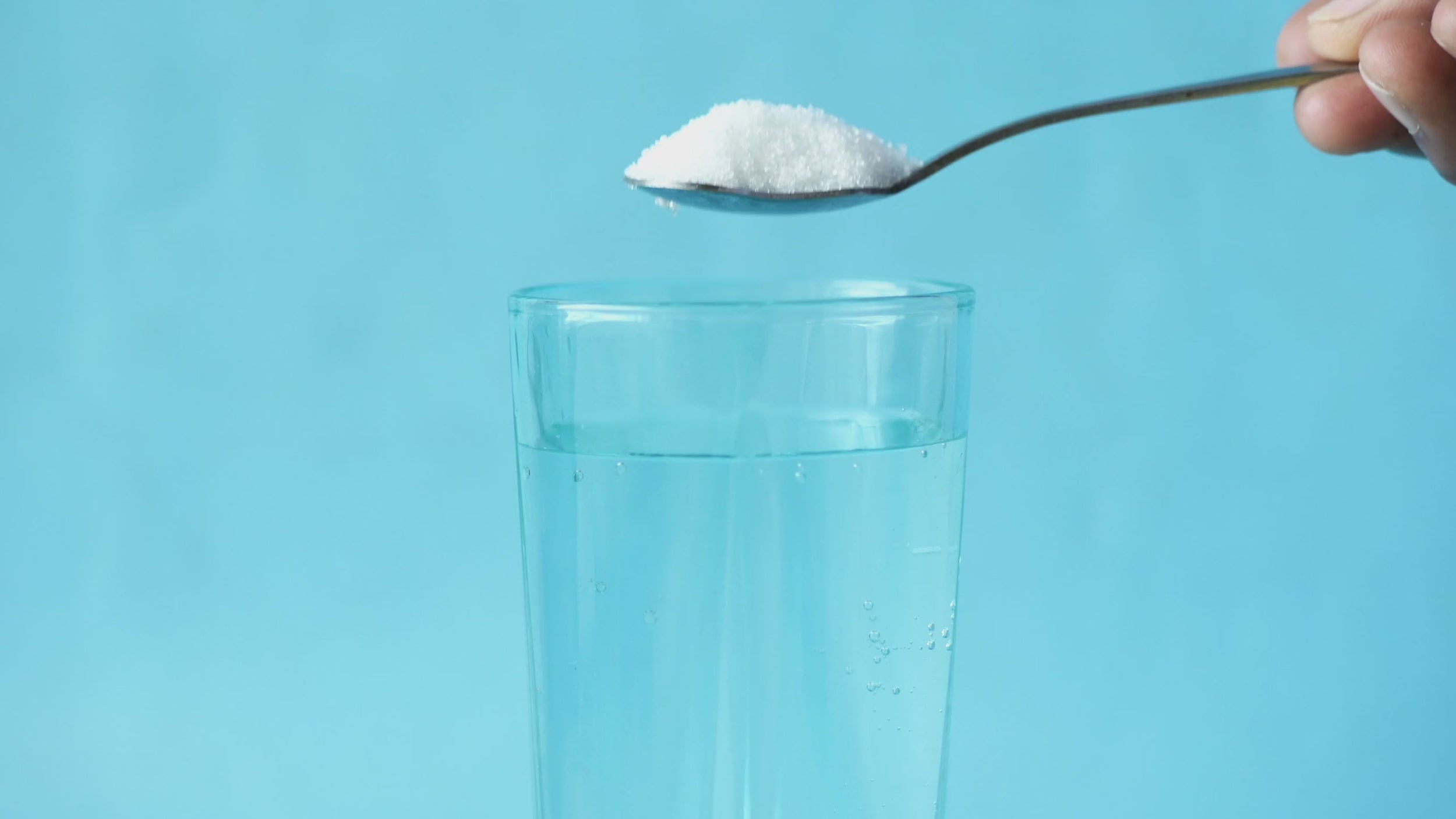 Calming Magnesium Electrolyte Sachets — in use