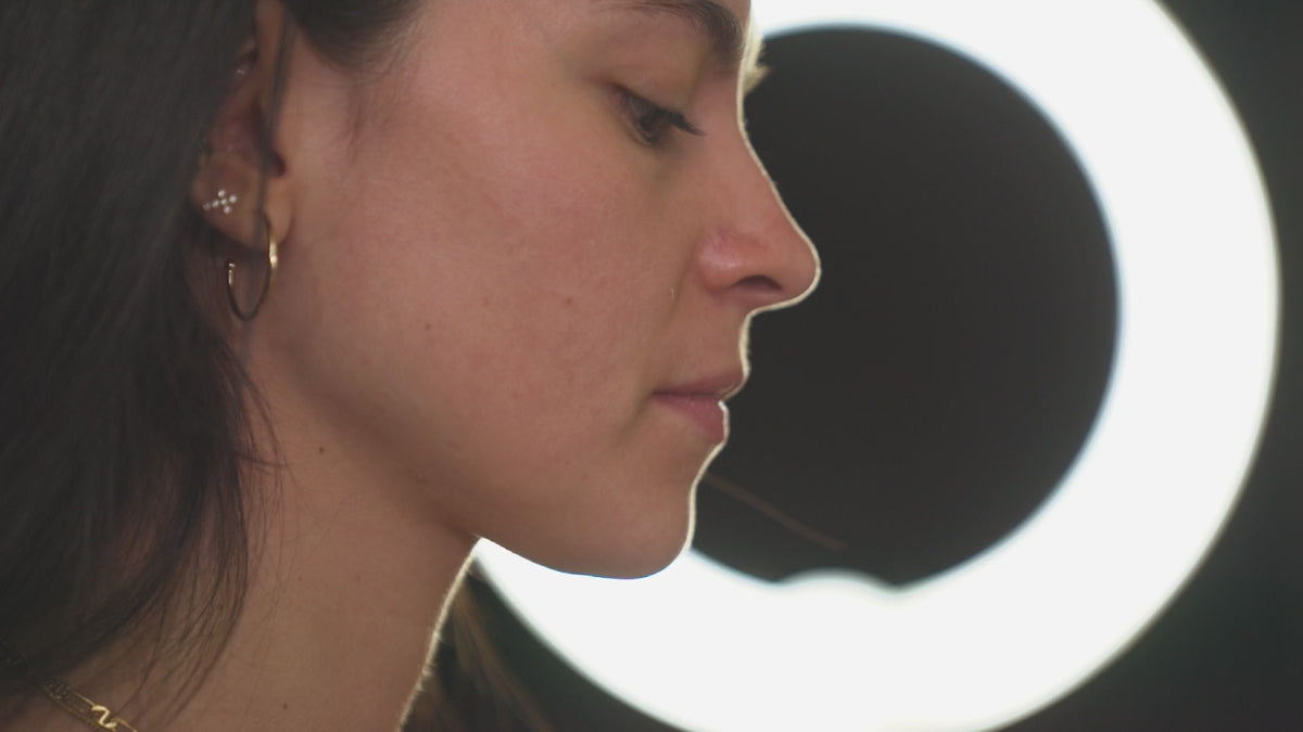 Lip Sleeping Mask — in use