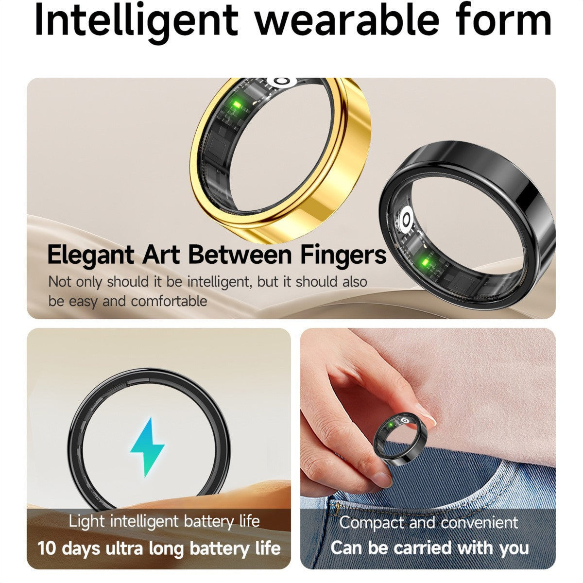 Smart Health Monitoring Ring