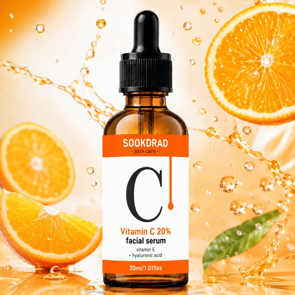 Vitamin C + HA Facial Serum