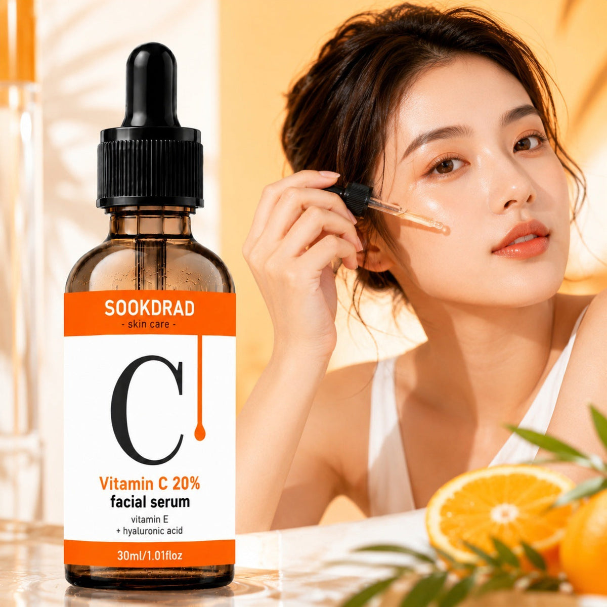 Vitamin C + HA Facial Serum